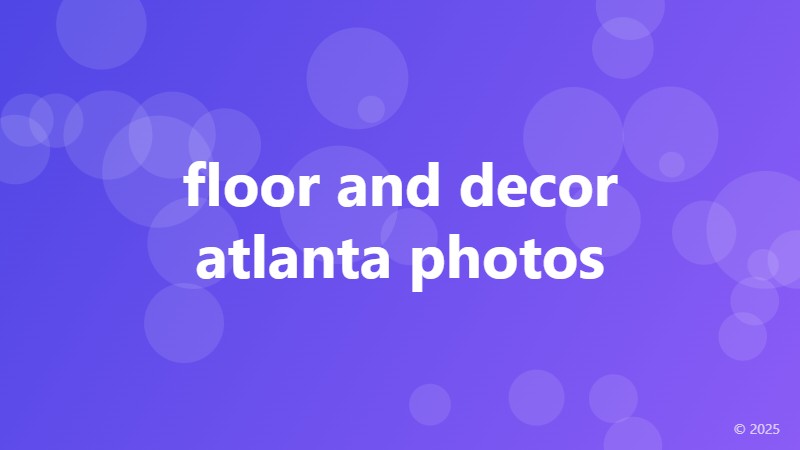 floor and decor atlanta photos