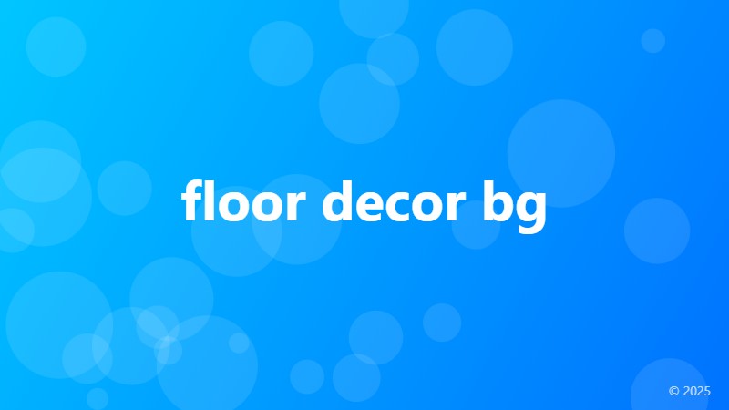 floor decor bg